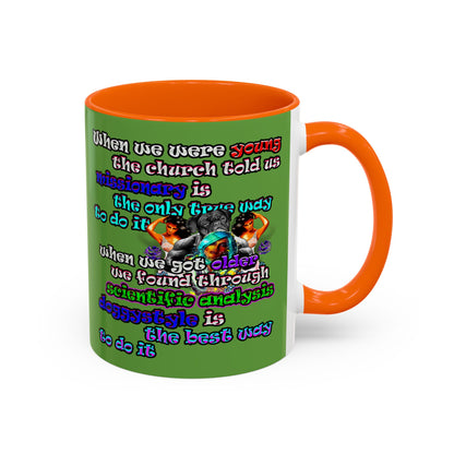 doggystyle - Accent Mug (green)