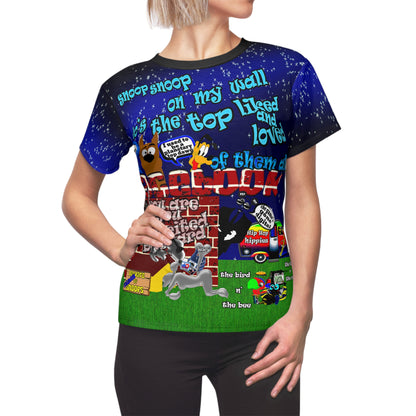 snoops - Women's Cut & Sew Tee (AOP)