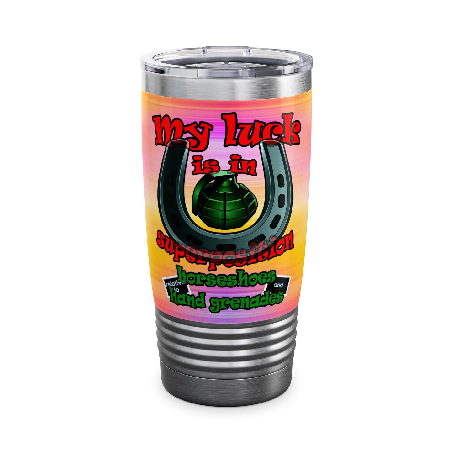 my luck - Ringneck Tumbler, 20oz (color blur)