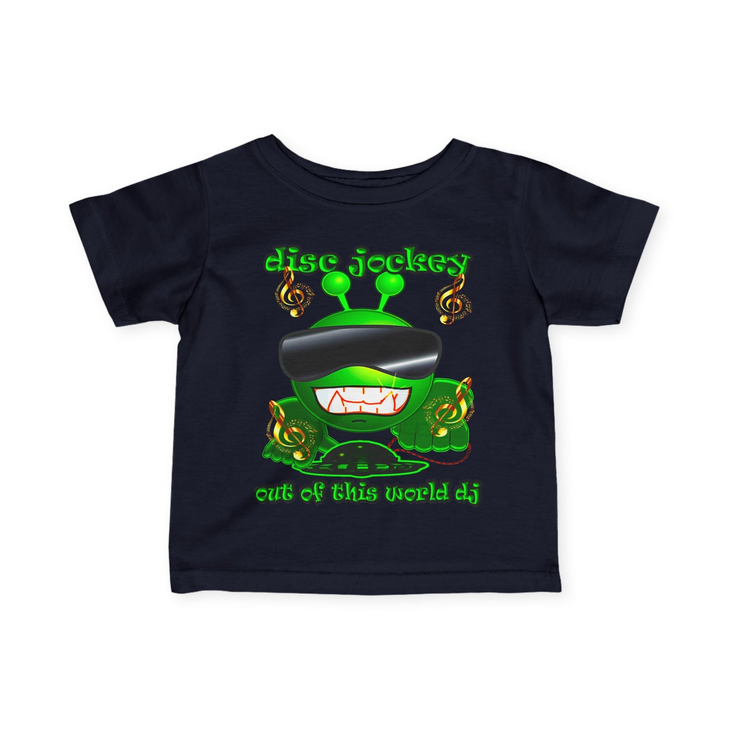 disc jockey - Infant Fine Jersey Tee