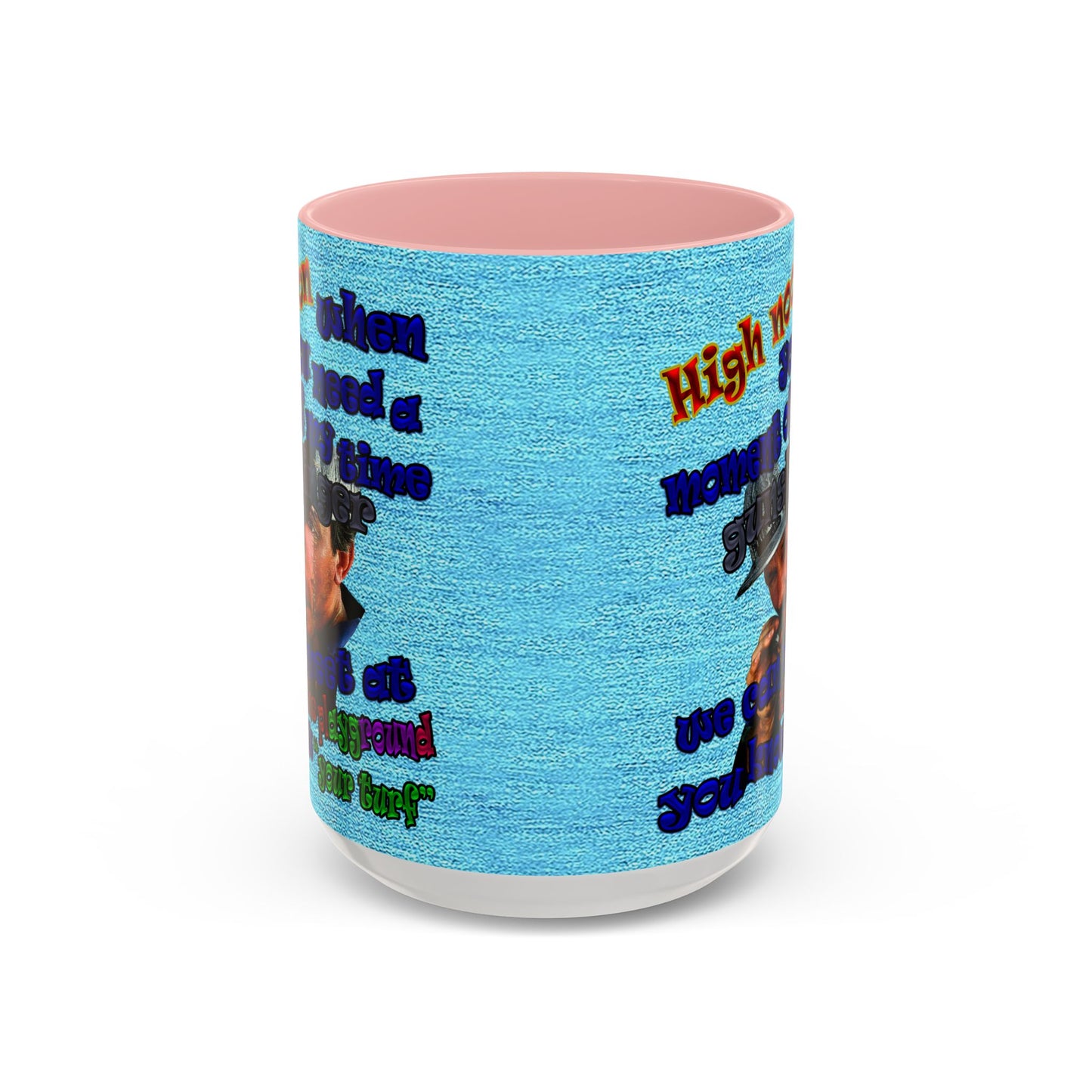 high noon - Accent Mug (faded blue)