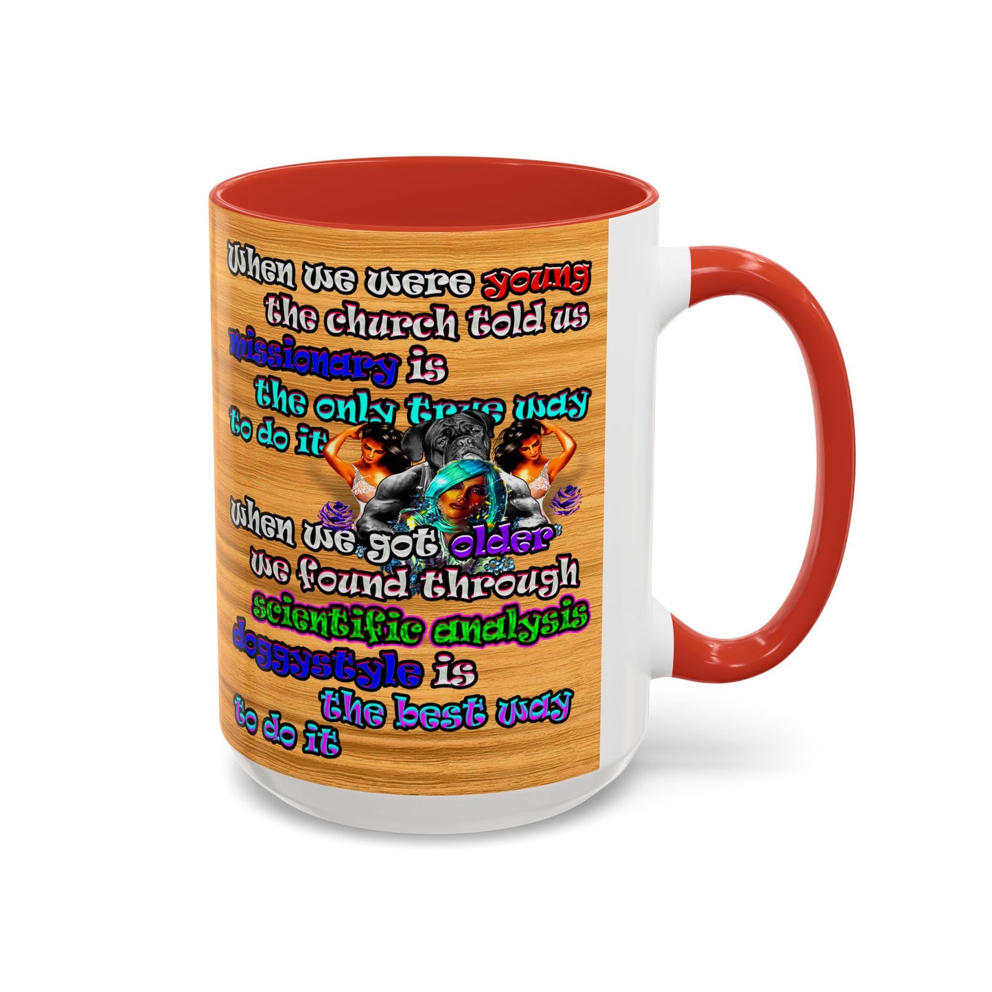 doggystyle - Accent Mug (butterscotch wood finish)