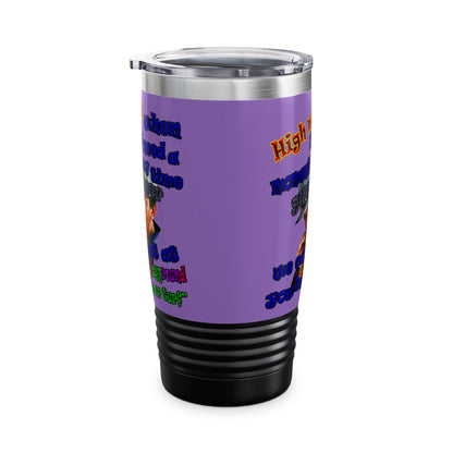 high noon - Ringneck Tumbler, 20oz (light purple)