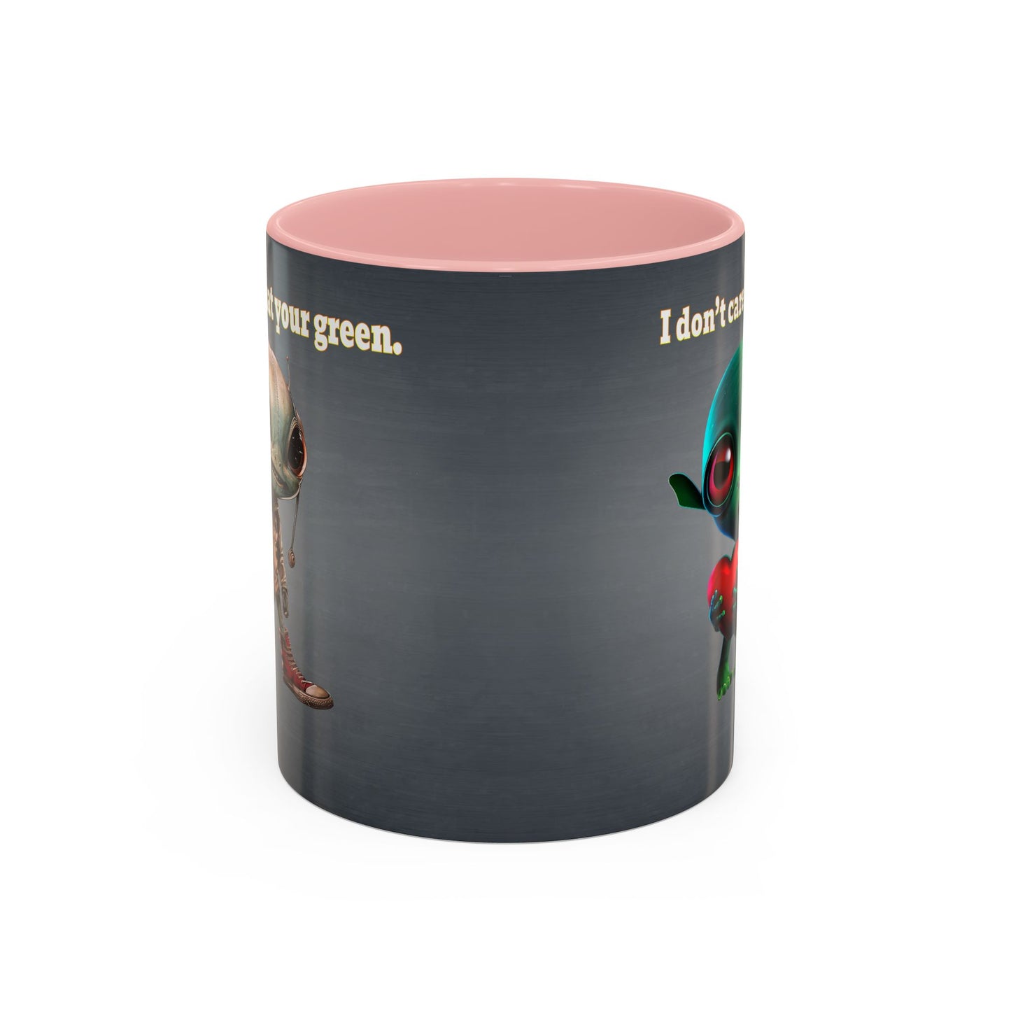 I don't care that your grey - Accent Mug (grey-light grey)