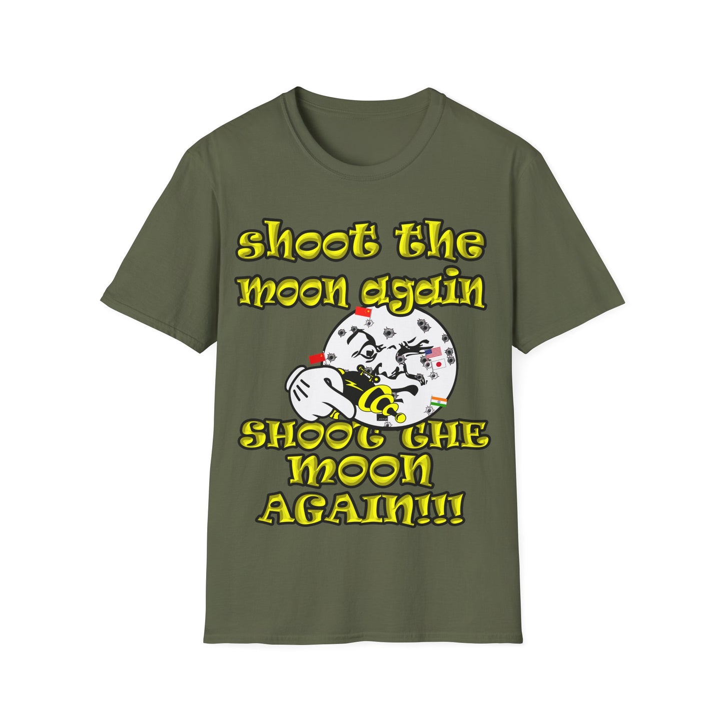 shoot the moon again - Unisex Softstyle T-Shirt
