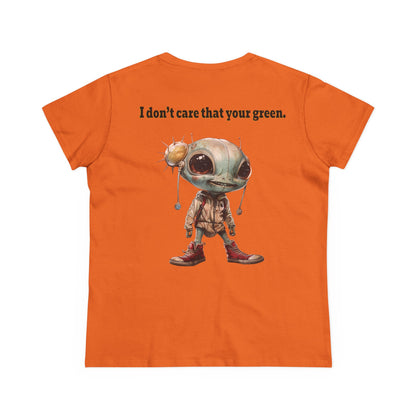 I don't care that your grey - Women's Midweight Cotton Tee