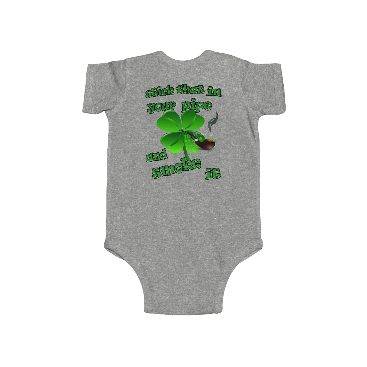 celtics logo - Infant Fine Jersey Bodysuit