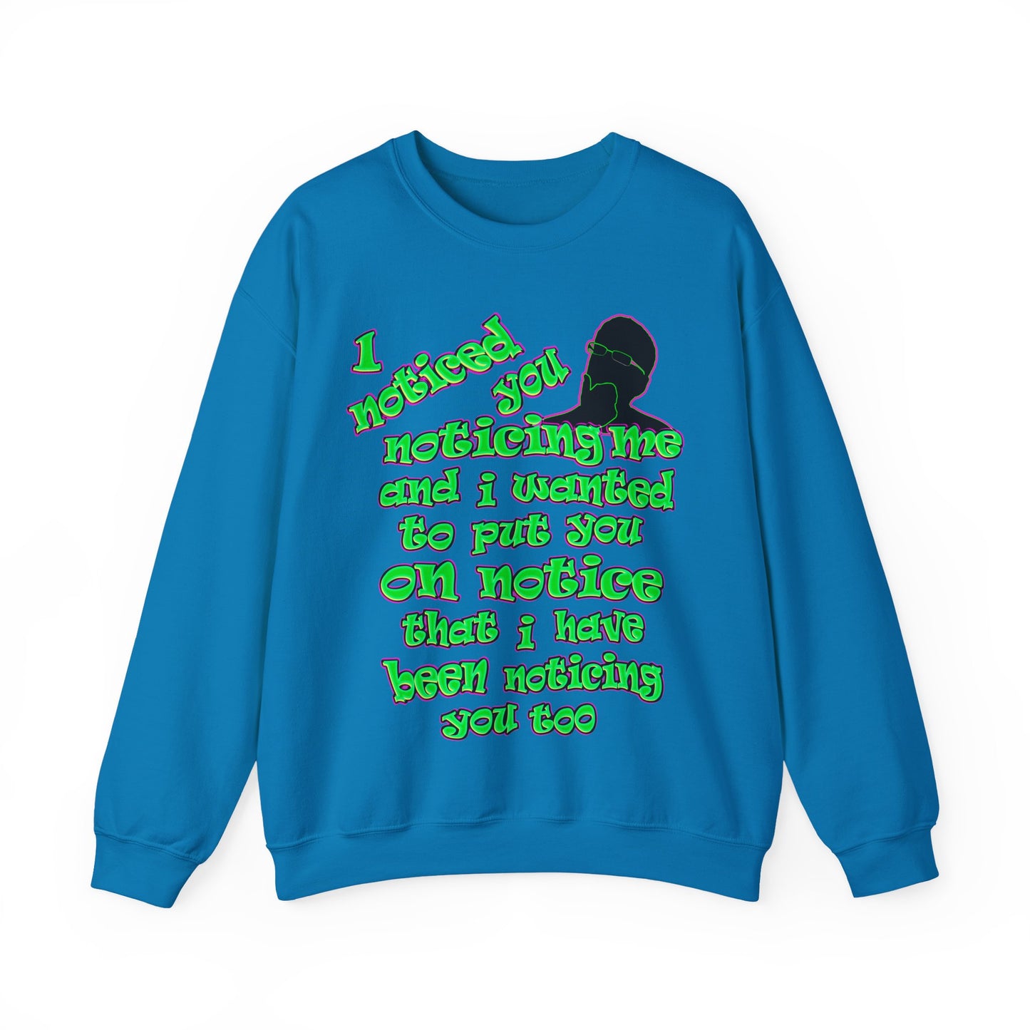 noticed you noticing - Unisex Heavy Blend™ Crewneck Sweatshirt