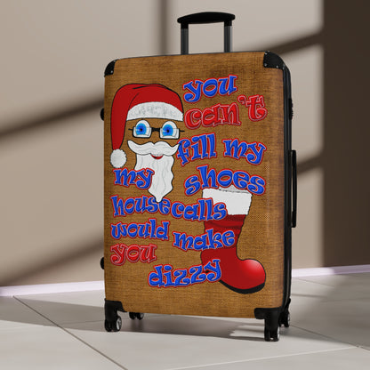 santa's shoes - Suitcase (brown papyrus)
