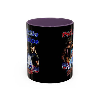 rw&b lives matter - Accent Mug (black)
