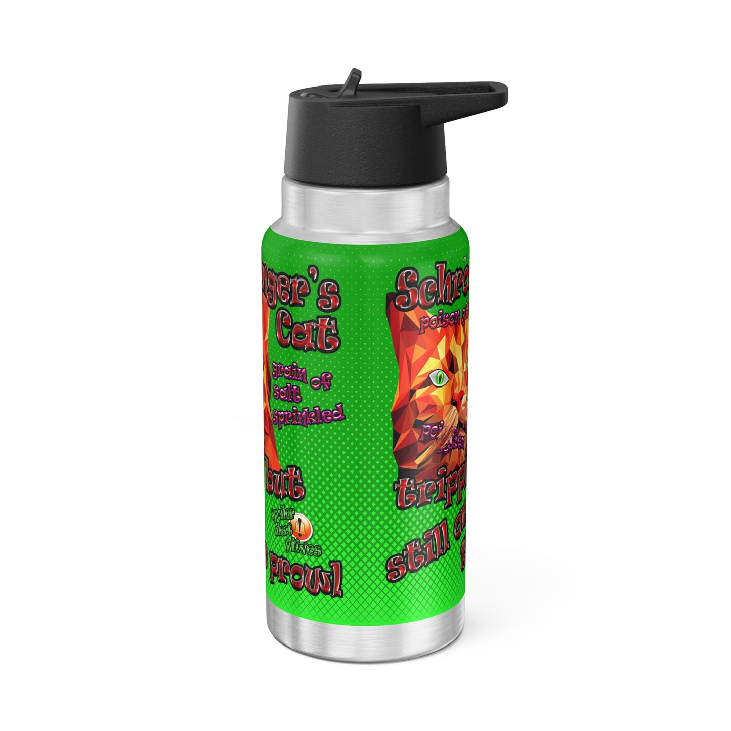 schrodinger's cat - Gator Tumbler, 32oz  (logo green)