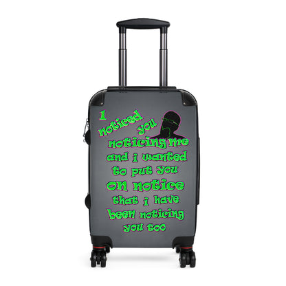 noticed you noticing - Suitcase (grey-light grey)