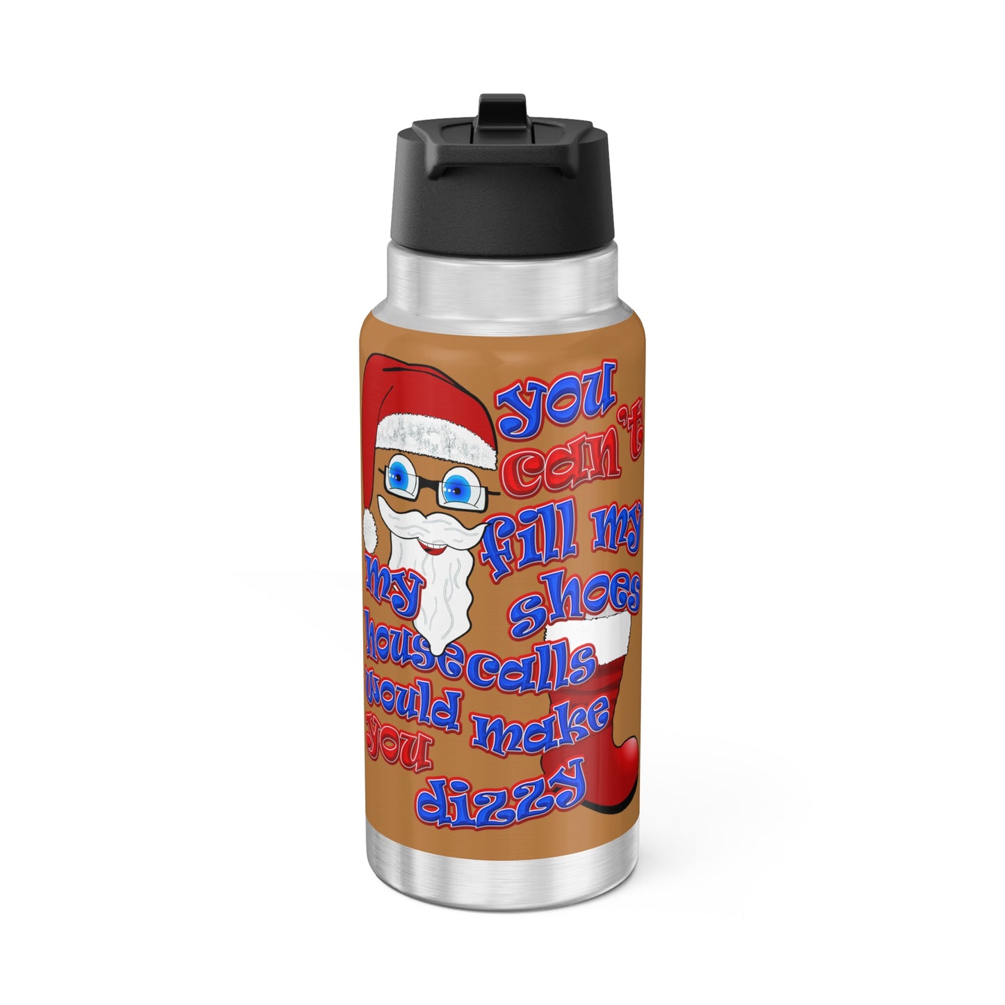 santa's shoes - Gator Tumbler, 32oz (light brown)