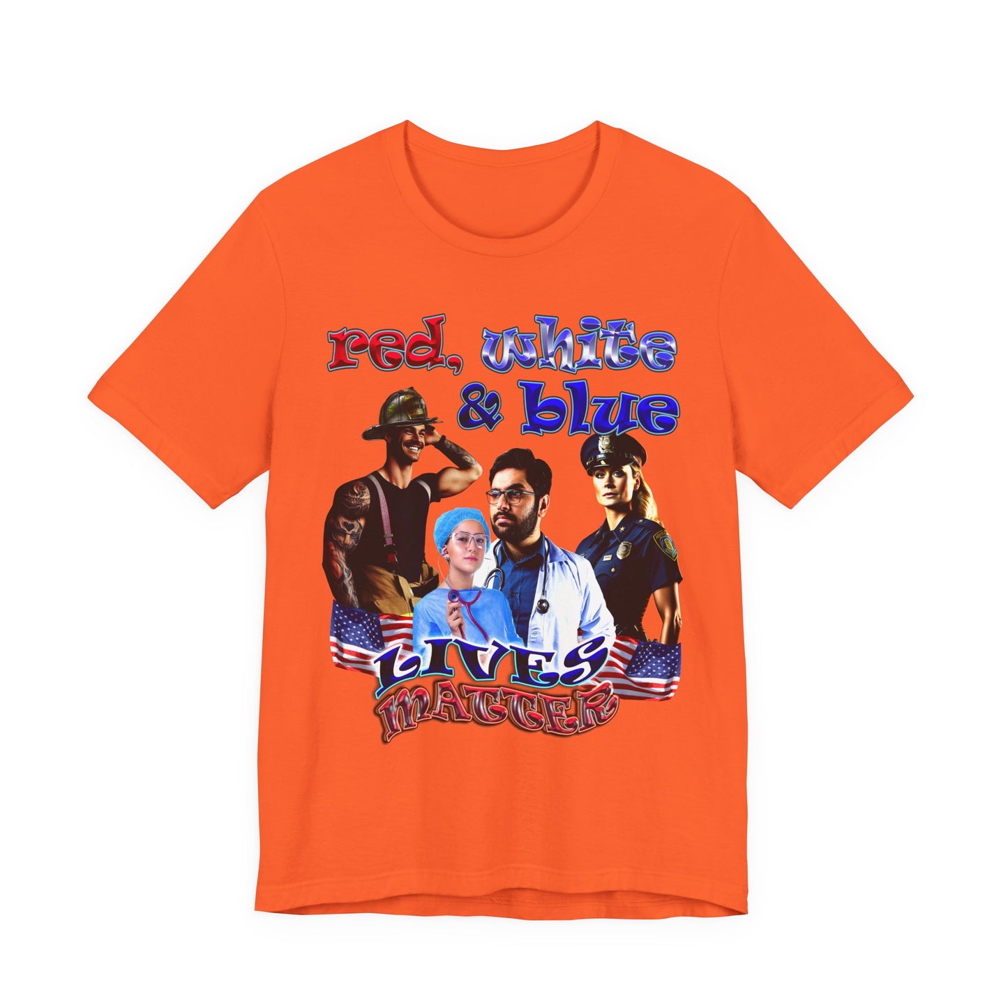 rw&b lives matter - Unisex Jersey Short Sleeve Tee