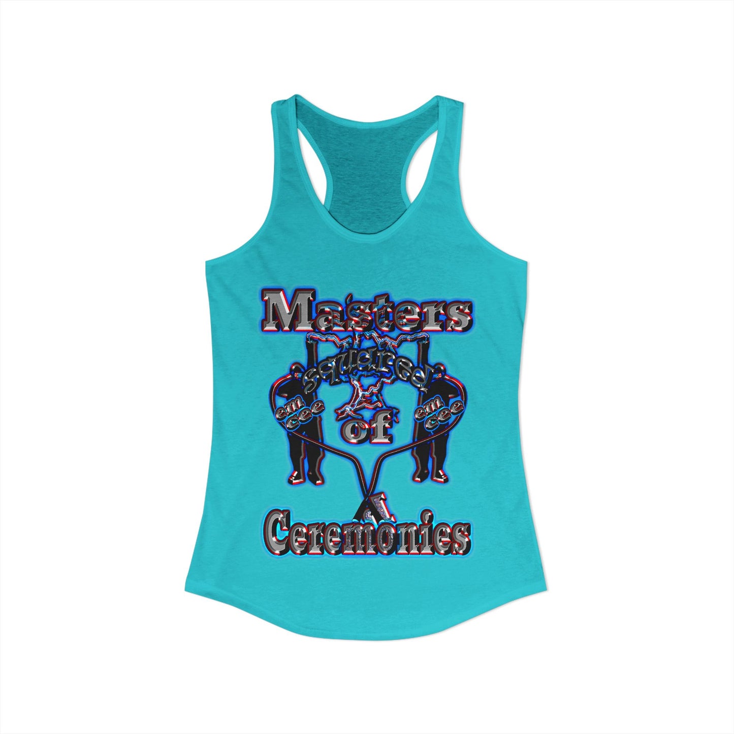 em cee squared - Women's Ideal Racerback Tank