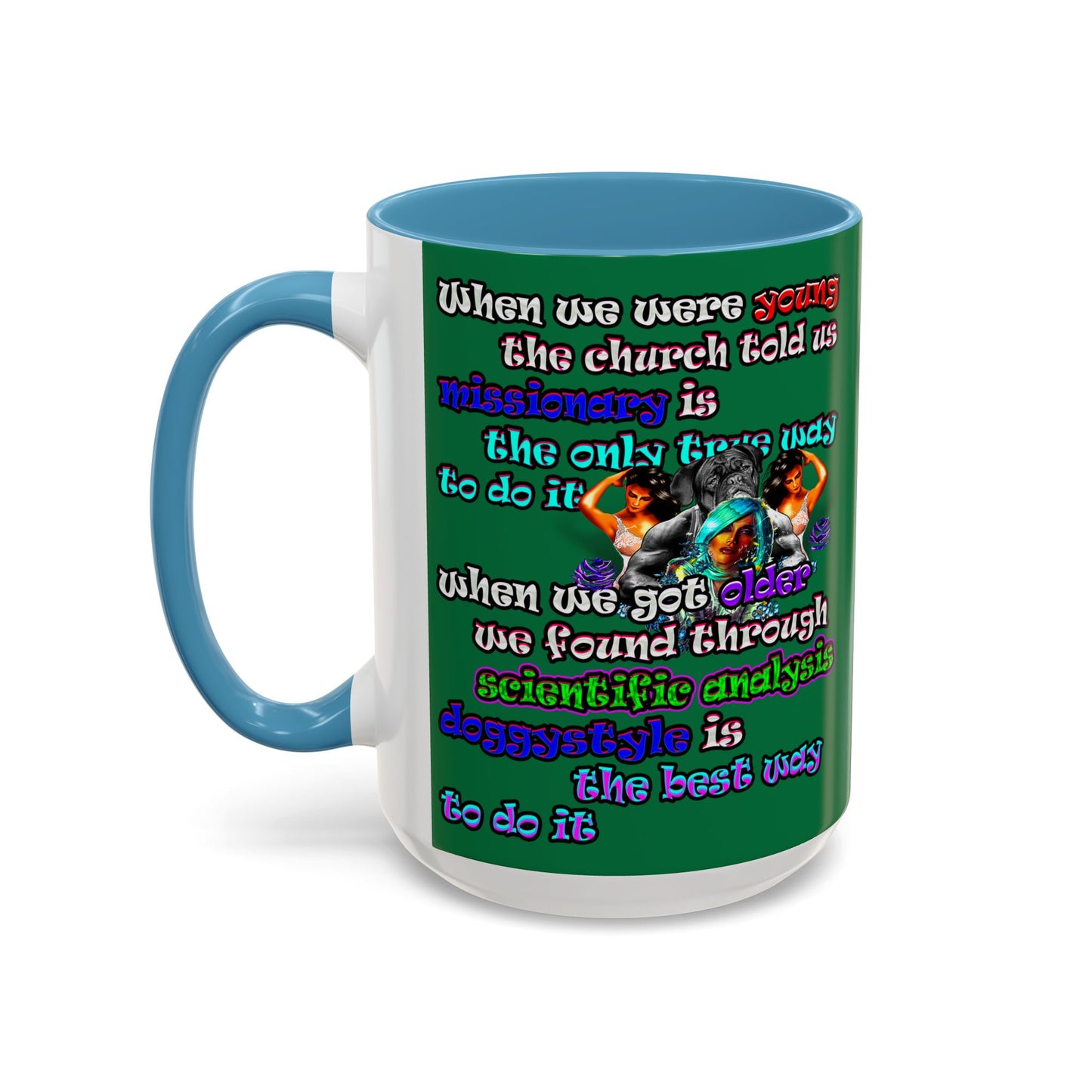 doggystyle - Accent Mug (dark green)