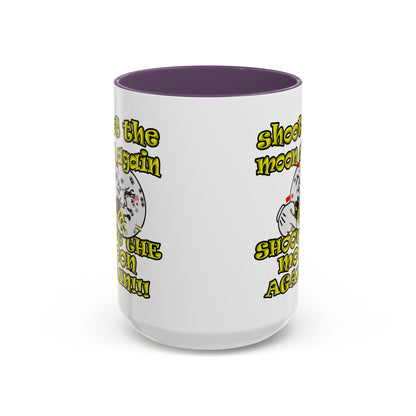 shoot the moon again - Accent Mug (white)