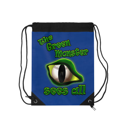 green monster - Drawstring Bag (dark blue)