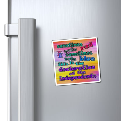 declaration of the independents - Magnets - (color blur)
