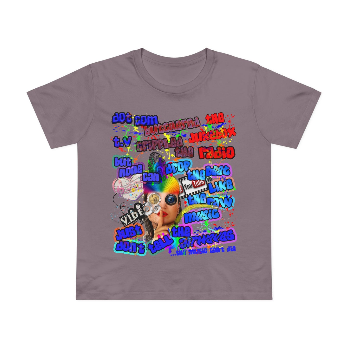 drop the beat - Women’s Maple Tee