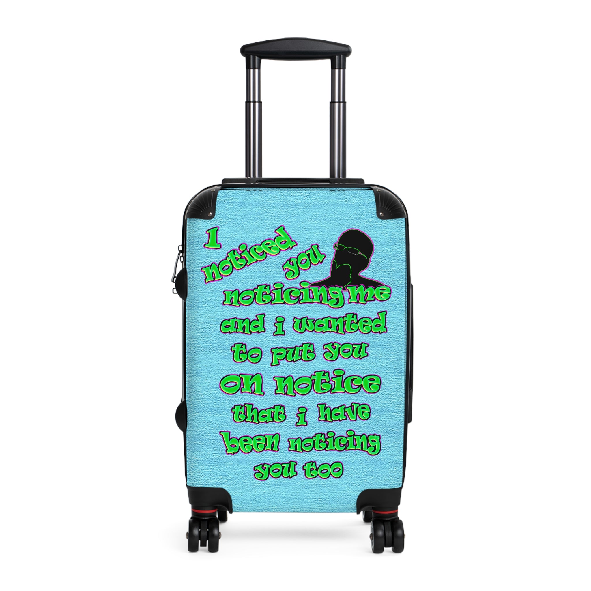 noticed you noticing - Suitcase (faded blue)