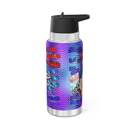 drop the beat - Gator Tumbler, 32oz  (purple wave)