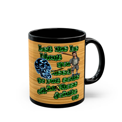 og - Black Mug (butterscotch wood finish)
