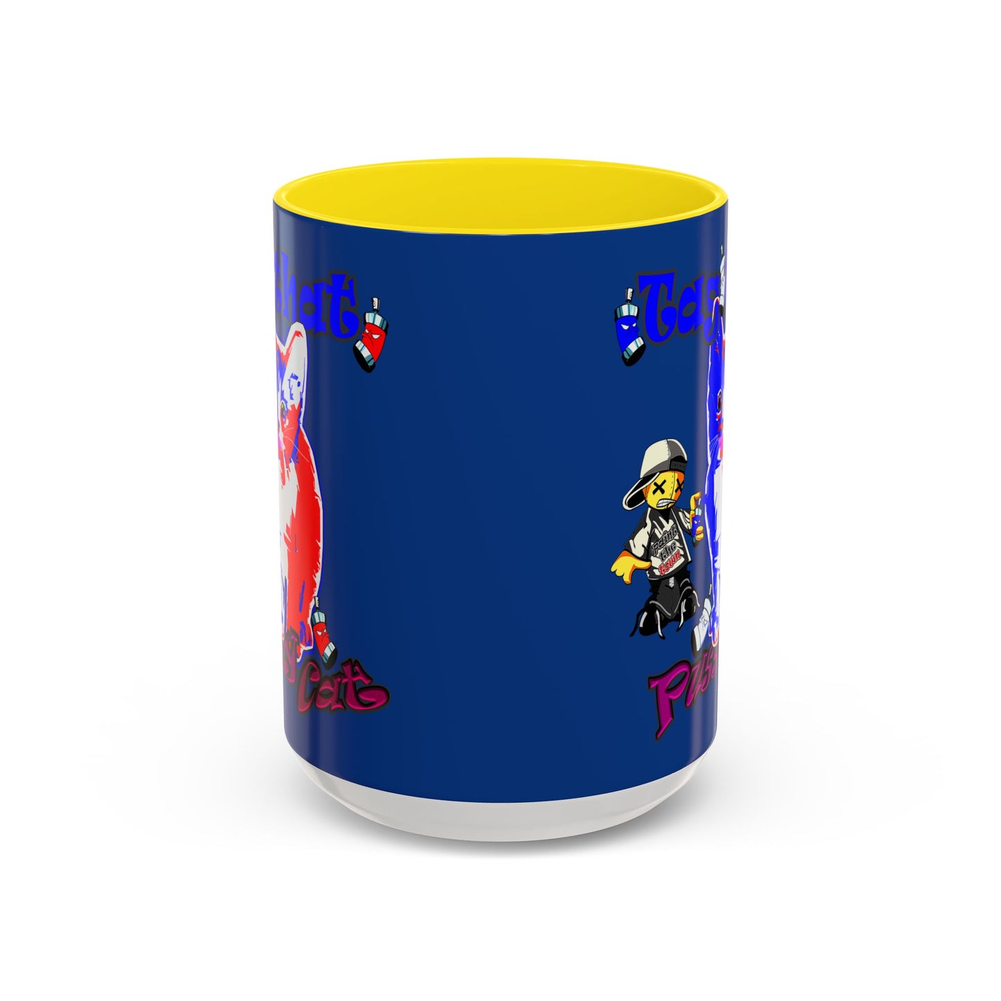 tag that - Accent Mug (dark blue)