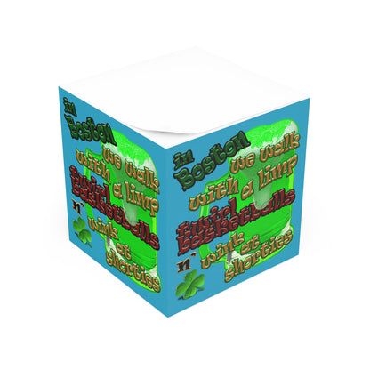celtic's logo - note cube (turquoise)