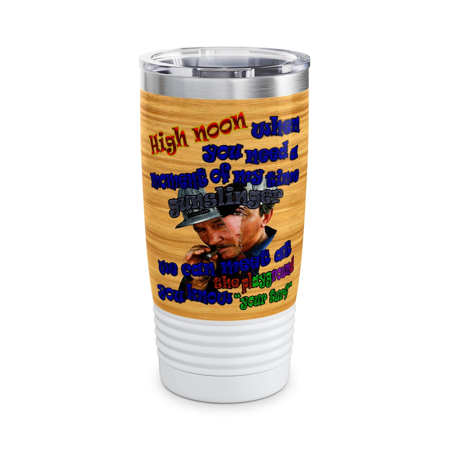high noon - Ringneck Tumbler, 20oz (butterscotch wood finish)