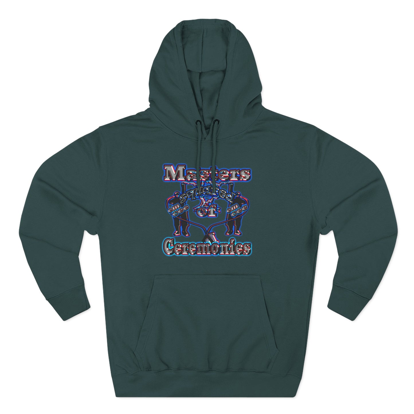 em cee squared - Three-Panel Fleece Hoodie
