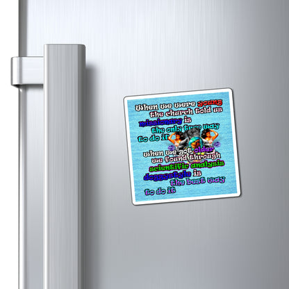 doggystyle - Magnets - (faded blue)