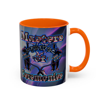 em cee squared - Accent Mug (grey-pink wave)