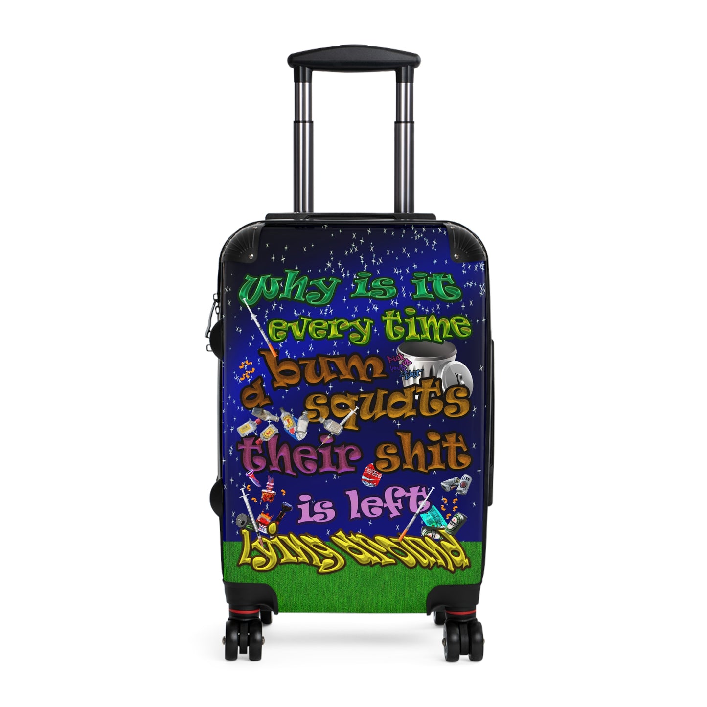 the bum's shit - Suitcase ('snoops' background)