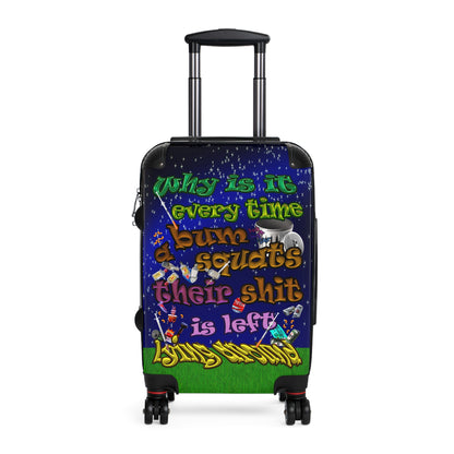 the bum's shit - Suitcase ('snoops' background)