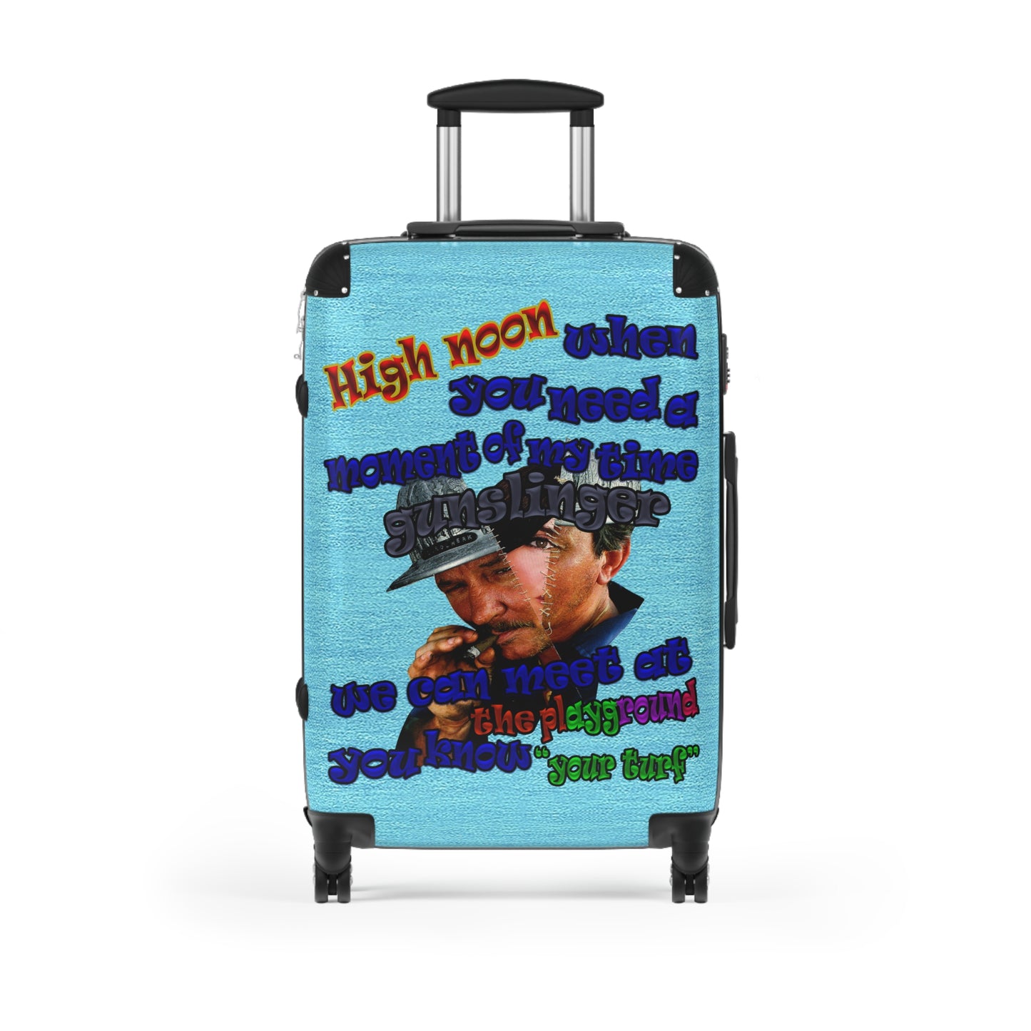 high noon - Suitcase (faded blue)