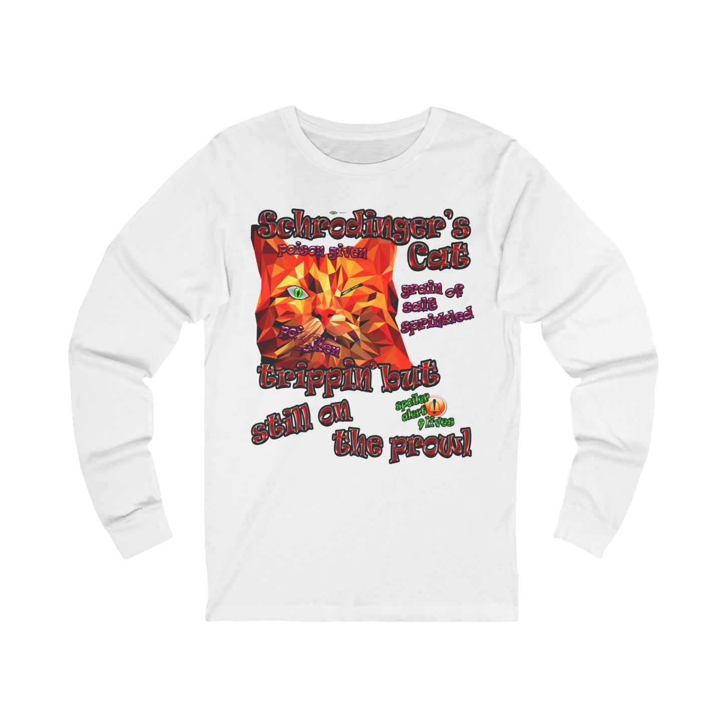 schrodinger's cat - Unisex Jersey Long Sleeve Tee