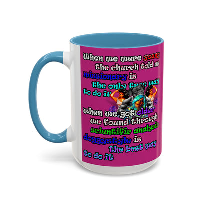 doggystyle - Accent Mug (pink)