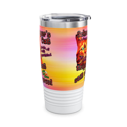 schrodinger's cat - Ringneck Tumbler, 20oz (color blur)