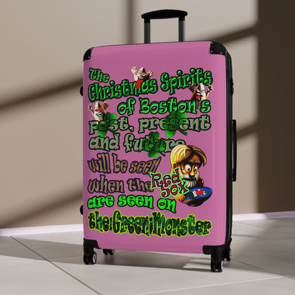 christmas spirits of boston - Suitcase (light pink)