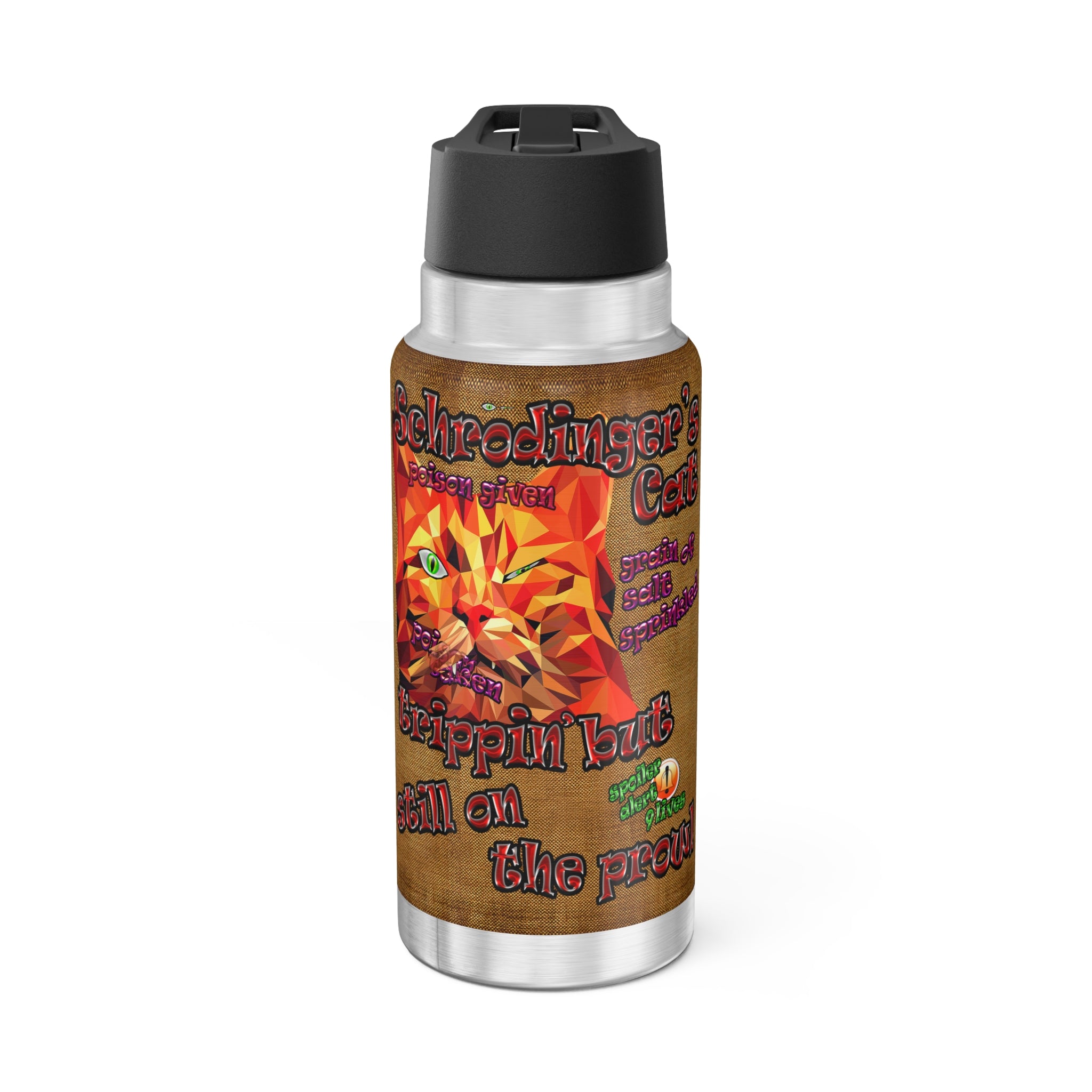 schrodinger's cat - Gator Tumbler, 32oz  (brown papyrus)