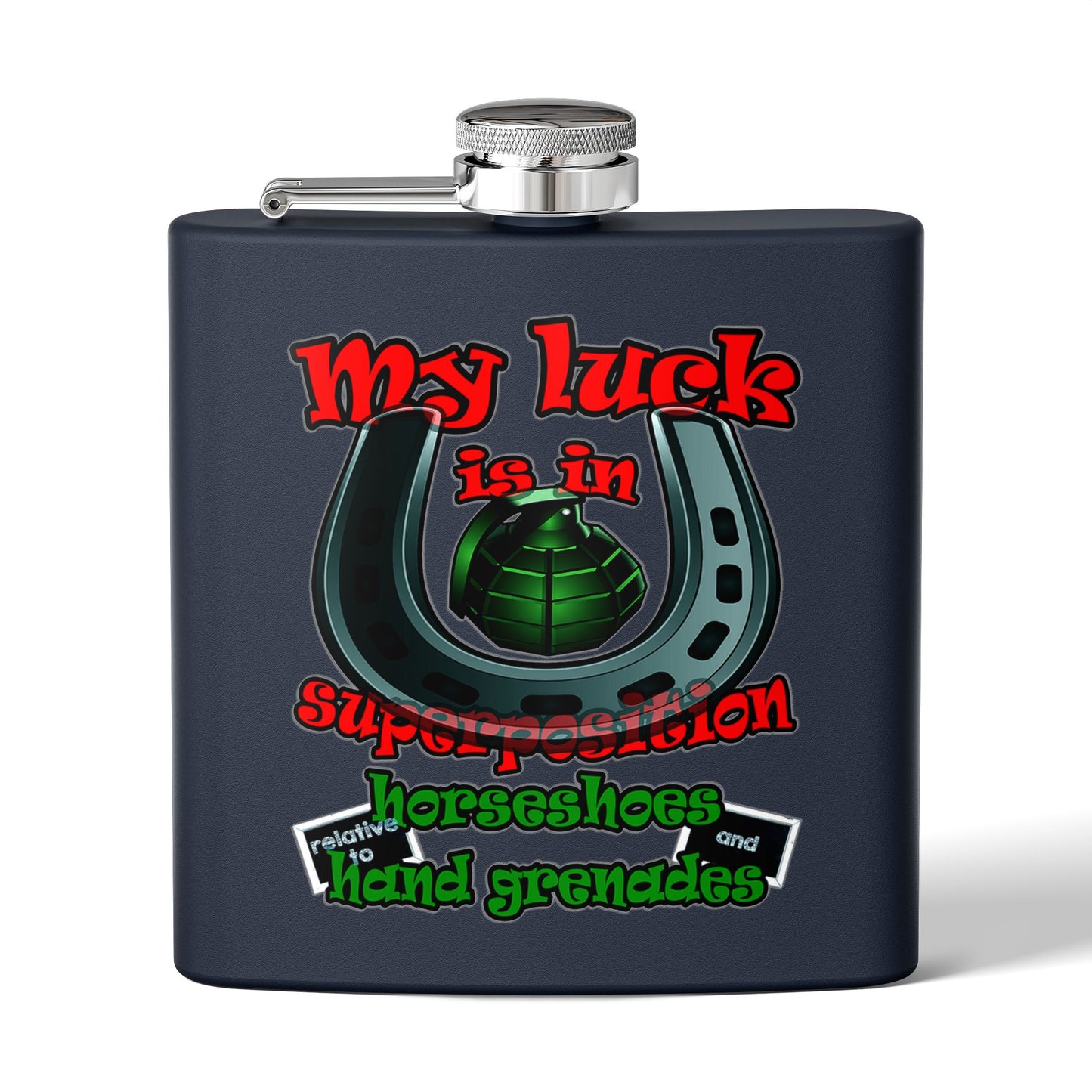 my luck - Stainless Steel Flask