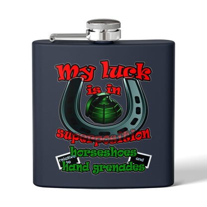 my luck - Stainless Steel Flask