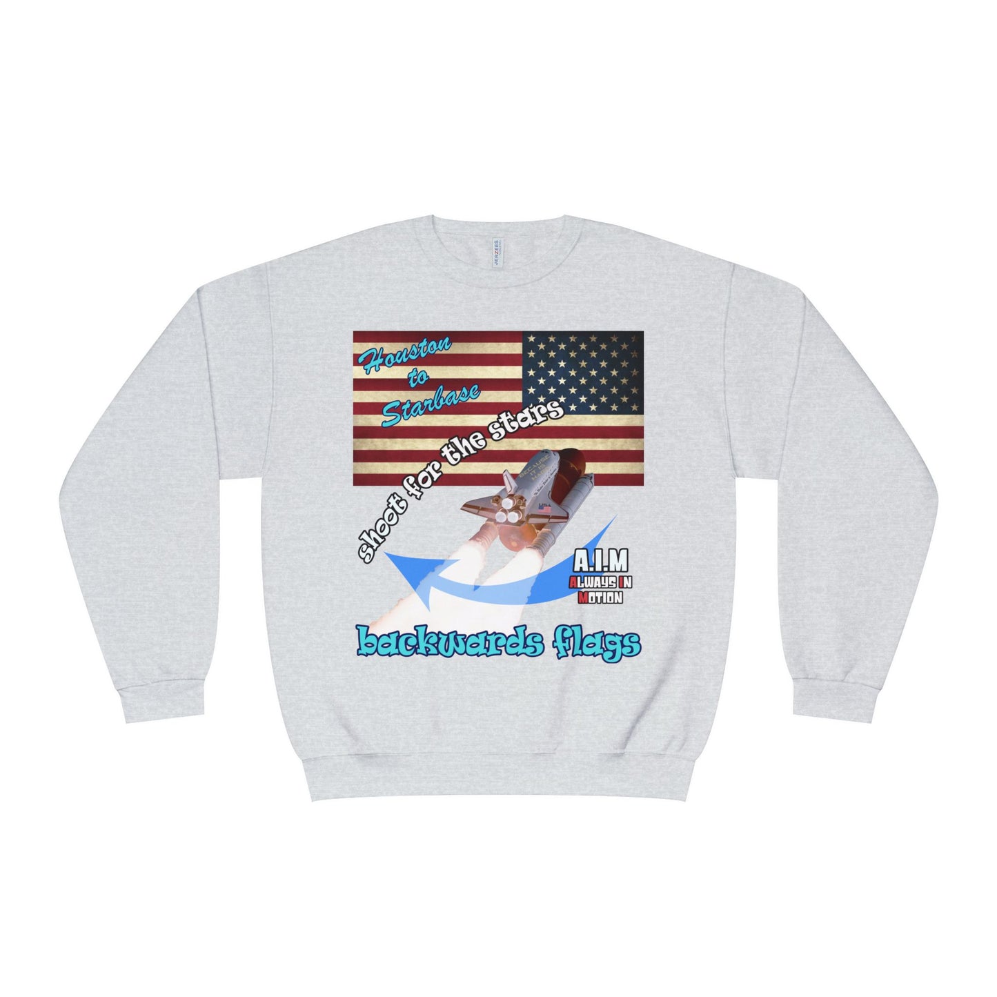 shoot for the stars - Unisex NuBlend® Crewneck Sweatshirt