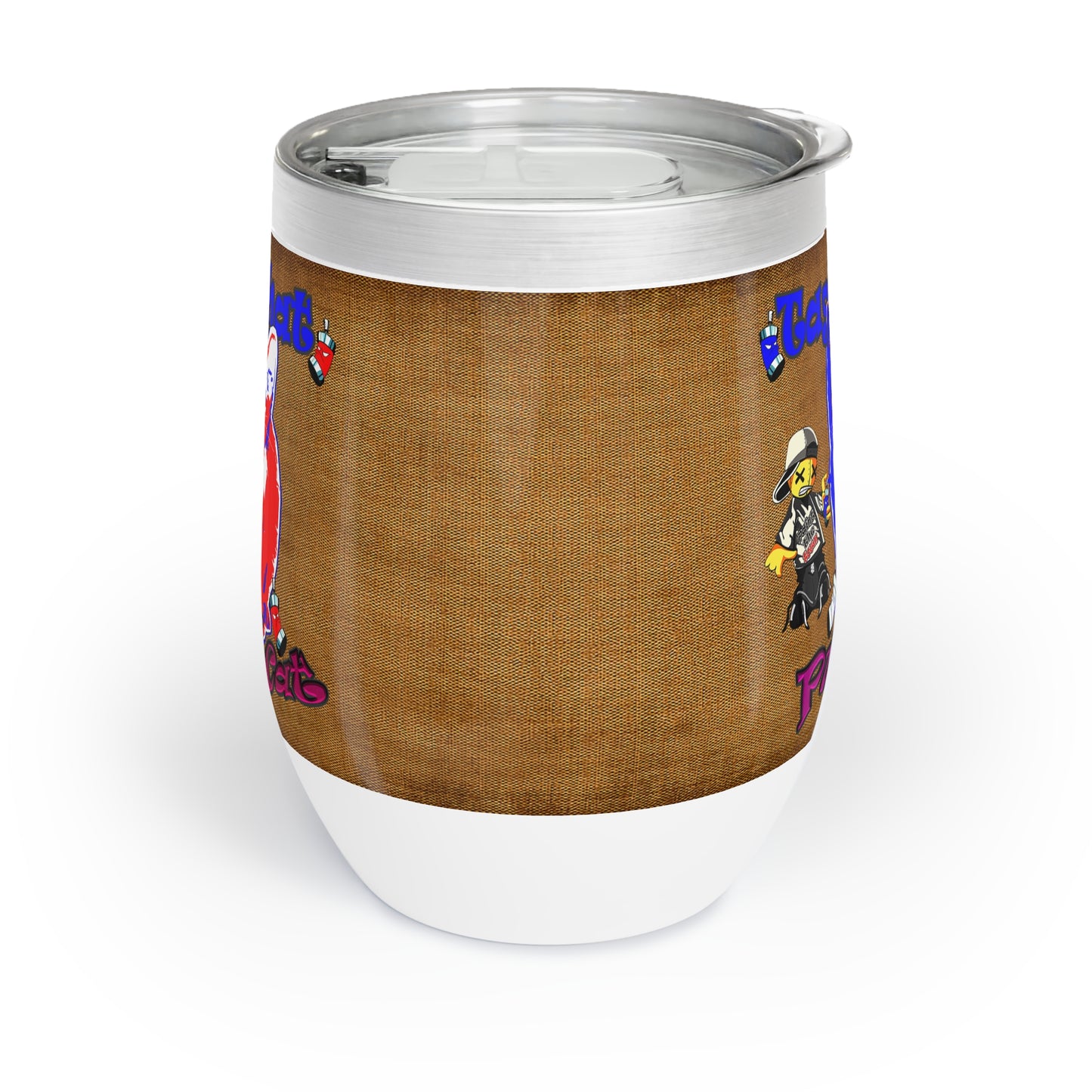 tag that - Chill Wine Tumbler (brown papyrus)