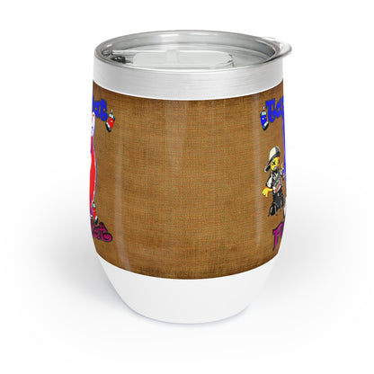 tag that - Chill Wine Tumbler (brown papyrus)