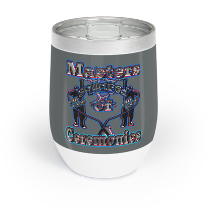 em cee squared - Chill Wine Tumbler (dark grey)