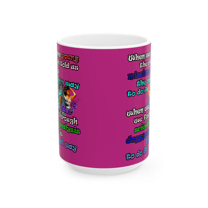 doggystyle - White Mug (pink)