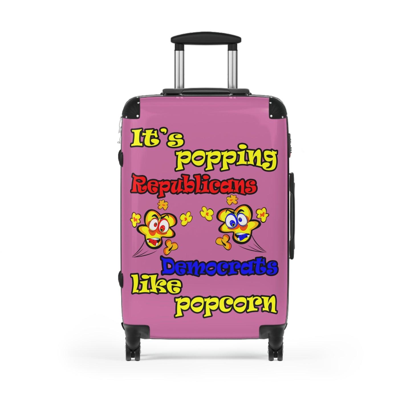 popping like popcorn - Suitcase (light pink)