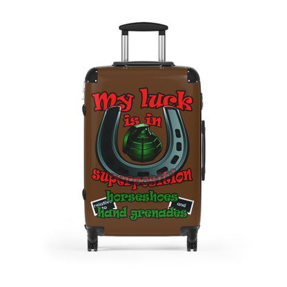 my luck - Suitcase (brown)